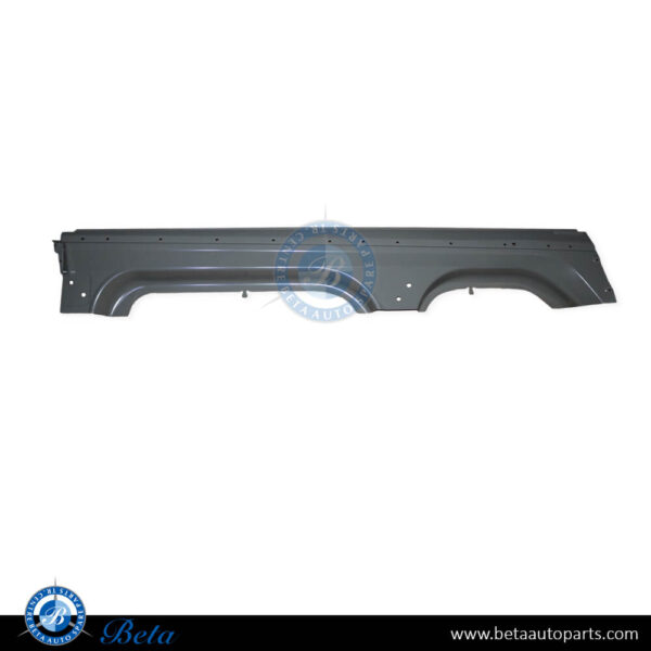 Tesla Model Y (2020-Up), Door Lower Side Skirt - Iron (Right), China, 1497744-00-C
