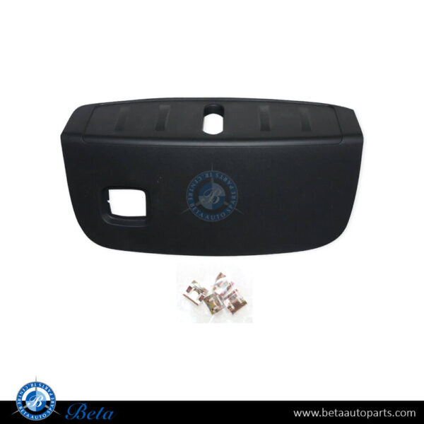 Tesla Model 3 (2017-2023), Frunk Closeout Panel, China, 1555579-00-B / 1095858-00-D