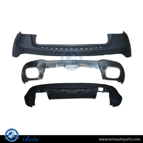 Mercedes GLA-Class X156 (2017-2020), Rear Bumper Basic, China, 1568802640