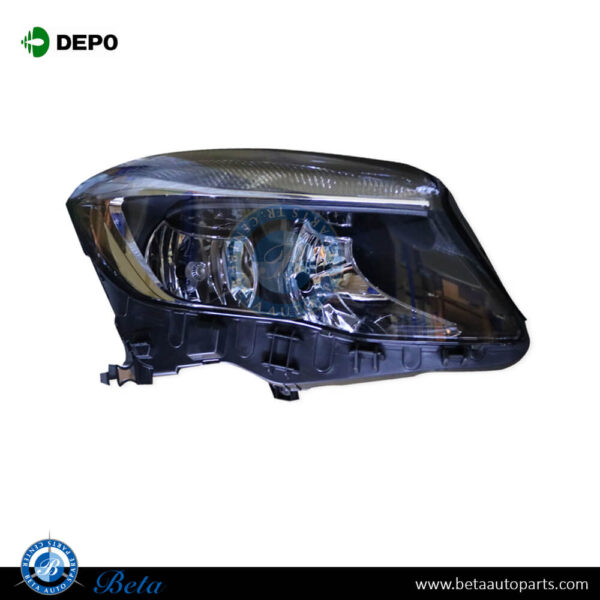 Mercedes GLA-Class X156 (2014-2016), Headlamp Normal (Right), Depo, 1569061200