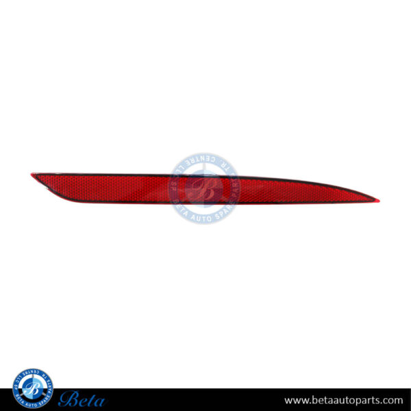 Tesla Model Y (2020-Up), Rear Bumper Reflector (Right), China, 1626227-00-A