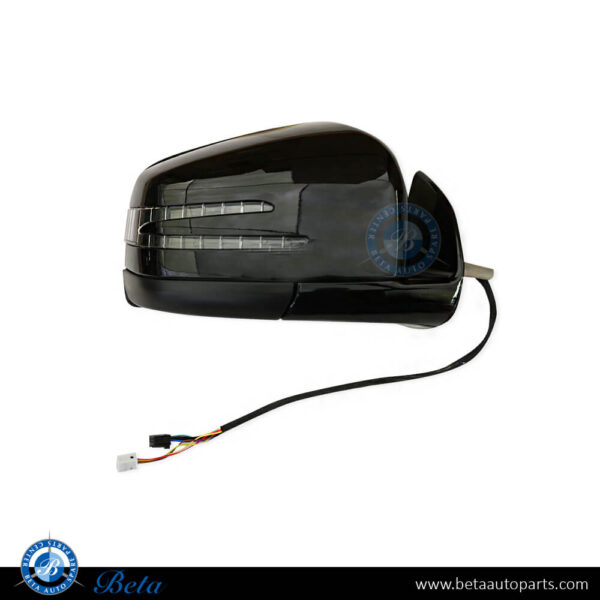 Mercedes ML-Class W164 (2009-2011), Side Mirror - Black (Right), China, 1648104693