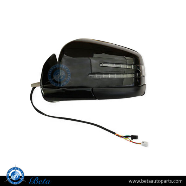 1648105193-mercedes-ml-class-w164-side-mirror-left.jpg Mercedes ML-Class W164 (2009-2011), Side Mirror - Black (Left), China, 1648105193
