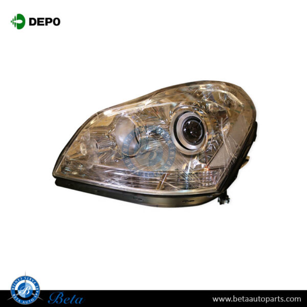 1648200561-mercedes-gl-class-x164-headlamp-normal-left-depo.jpg Mercedes GL-Class X164 (2006-2011), Headlamp Normal (Left), Depo, 1648200561