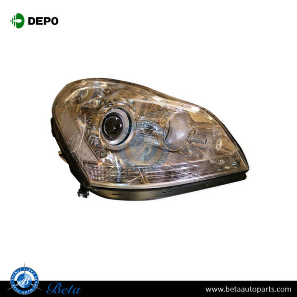1648200661-mercedes-gl-class-x164-headlamp-normal-right-depo.jpg Mercedes GL-Class X164 (2006-2011), Headlamp Normal (Right), Depo, 1648200661