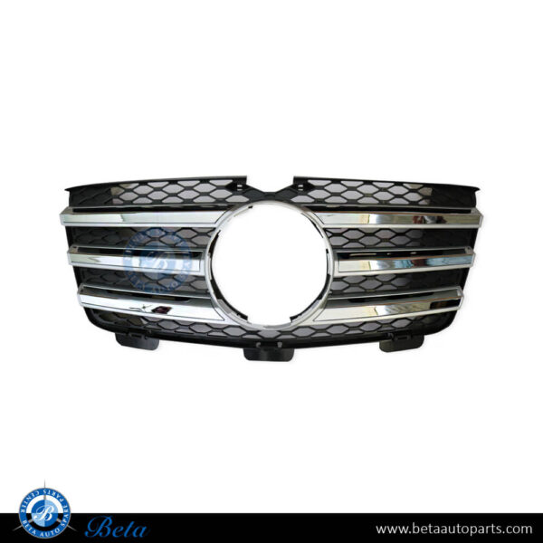 1648801485-mercedes-gl-class-x164-radiator-grille-3-line.jpg Mercedes GL-Class X164 (2006-2008), Radiator Grille (3 Line), China, 1648801485