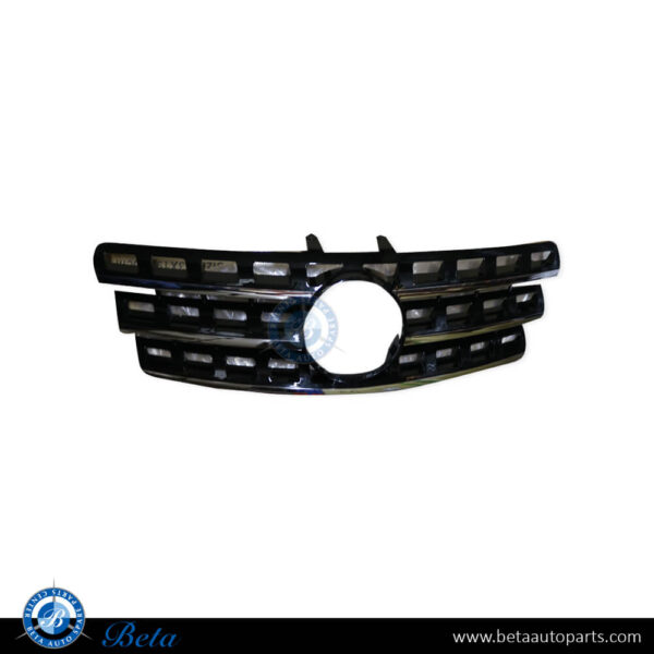 1648801985-mercedes-ml-class-w164-radiator-grille-black.jpg Mercedes ML-Class W164 (2009-2011), Radiator Grille (Black), China, 1648801985