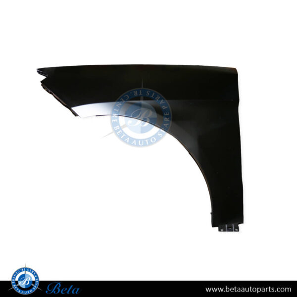 Mercedes ML-Class W166 (2012-2014), Front Fender - Aluminum (Left), China, 1668800206 / 1668802500