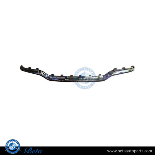 Mercedes ML-Class W166 (2012-2015), Rear Diffuser Lower Moulding Chrome Center, China, 1668852374, 1668851701