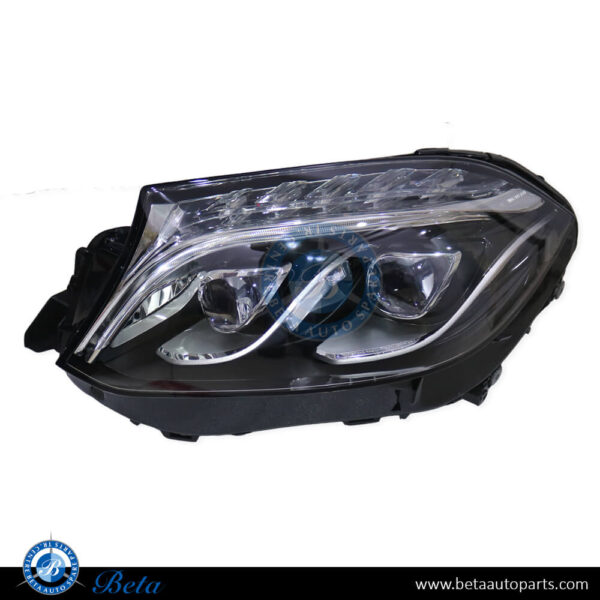 1669065703-mercedes-gls-class-x166-headlamp-adaptive-led-left.jpg Mercedes GLS-Class X166 (2016-2019), Headlamp Dynamic LED (Left), China, 1669065703