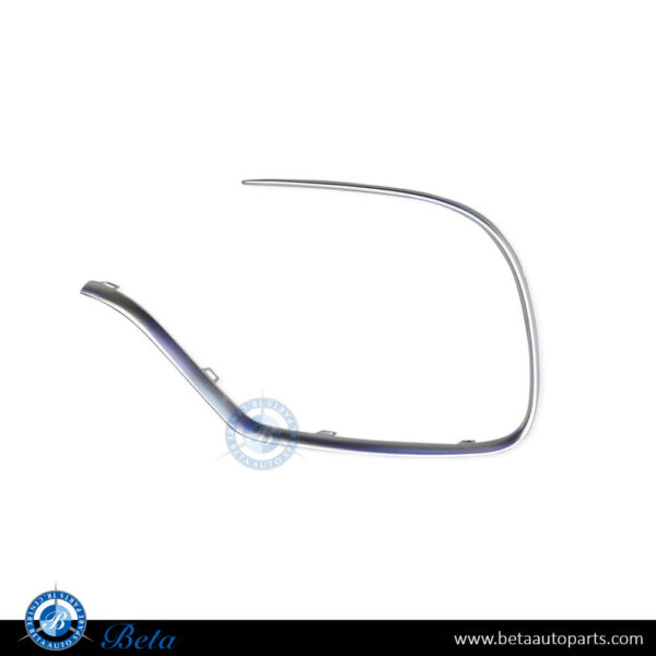 Mercedes GLE-Class W167 / C167 (2019-2023), Front Bumper Moulding AMG GLE63 - Silver (Left), China, 1678851804