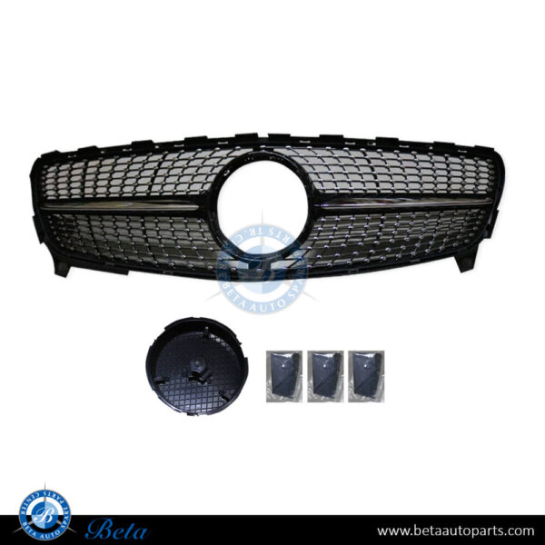 1768802183-mercedes-a-class-w176-radiator-grille-diamond-look.jpg Mercedes A-Class W176 (2016-2018), Radiator Grille Diamond Look, China, 1768802183