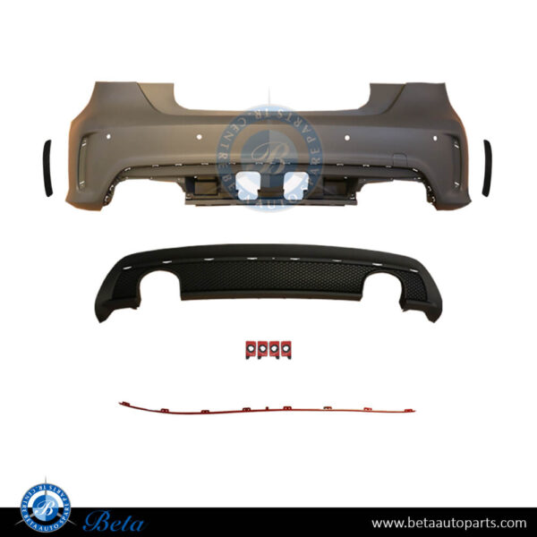 1768805840-mercedes-a-class-w176-rear-bumper-with-pdc-amg.jpg Mercedes A-Class W176 (2013-2018), Rear Bumper Normal AMG with PDC, Taiwan, 1768805840
