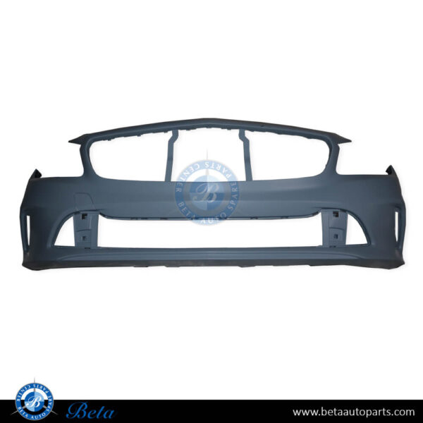 1768806340-mercedes-a-class-w176-front-bumper-without-pdc-and-witohut-trim-hole.jpg Mercedes A-Class W176 (2016-2018), Front Bumper without PDC / Trim Hole, Taiwan, 1768806340