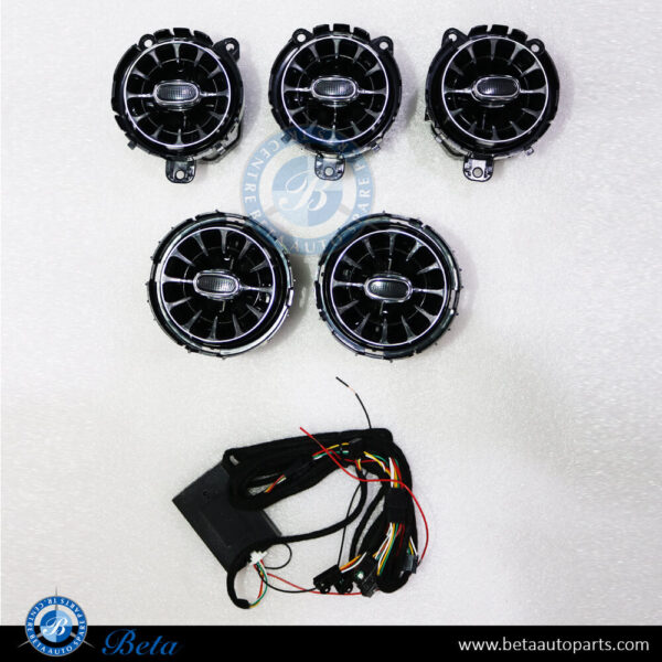 1778306502-1778306602-1778306802-mercedes-h247-x247-front-fresh-a-c-air-grille-64-colors-for-cars-with-ambient-lighting.jpg Mercedes GLA-Class / GLB-Class H247 / X247 (2020-Up), Front Fresh AC Air Grille 64 Colors for Cars with Ambient Lighting, China, 1778306502 / 1778306602 / 1778306802