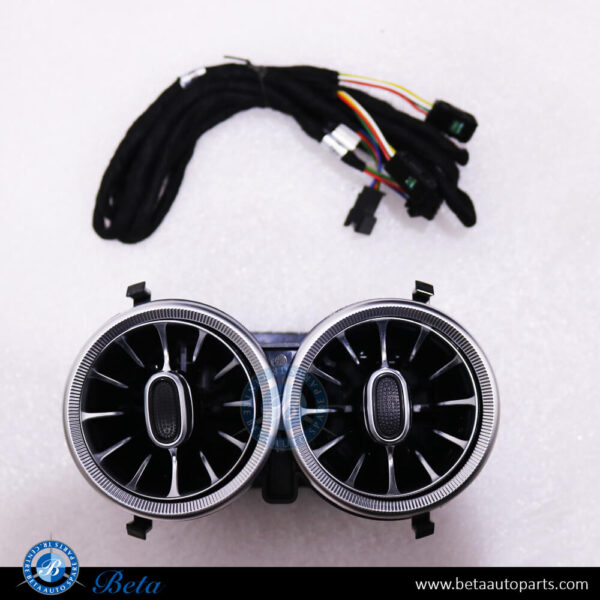 Mercedes W177 / W247 / C118 / H247 / X247 (2019-Up), Rear Fresh AC Air Grille 64 Colors for Cars with Ambient Lighting, China, 1778309200