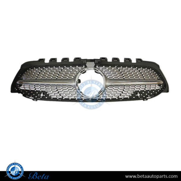 1778806903-mercedes-a-class-w177-radiator-grille-diamond-look-with-camera.jpg Mercedes A-Class W177 (2019-2022), Radiator Grille Diamond Look with Camera Hole, China, 1778806903, 1778807903