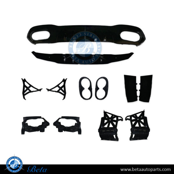 1778856904-mercedes-a-class-w177-rear-diffuser-amg-a45-sedan-spare-parts.jpg Mercedes A-Class Sedan W177 (2019-2022), Rear Diffuser AMG A45 for Normal AMG, China, 1778856904