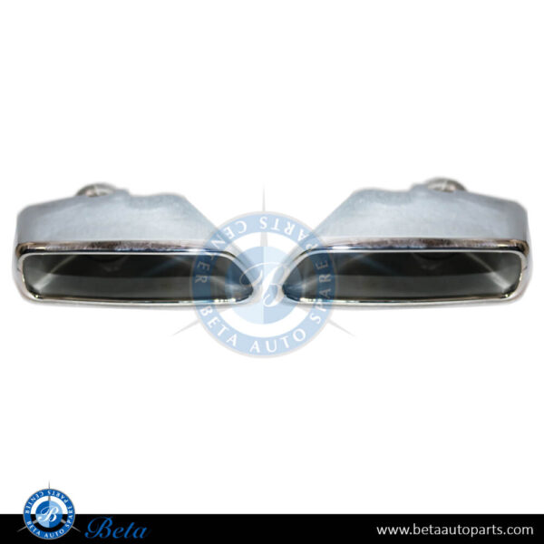 BMW 5 Series G30 (2017-2023), Exhaust Tips M550 Look for 530/540 (Silver), China, 18308631958 / 18308631959