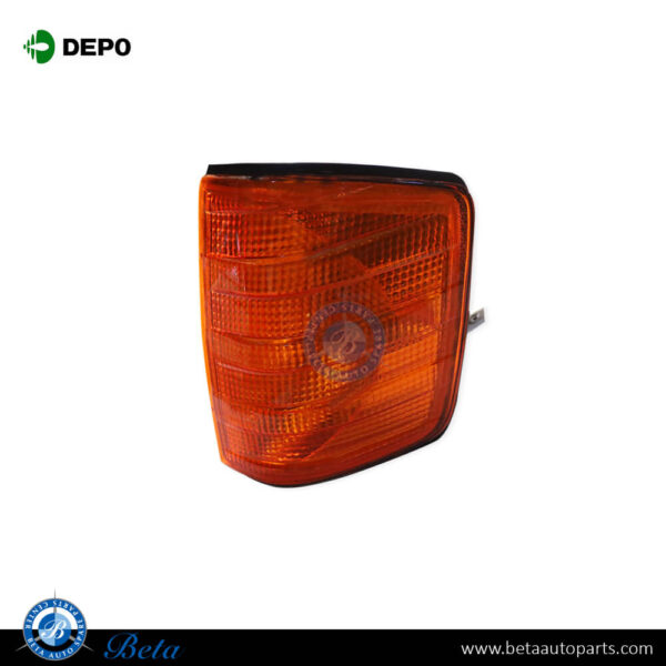 2018260143-mercedes-c-class-w201-corner-lamp-yellow-left.jpg Mercedes C-Class W201 (1983-1993), Corner Lamp - Yellow (Left), Depo, 2018260143