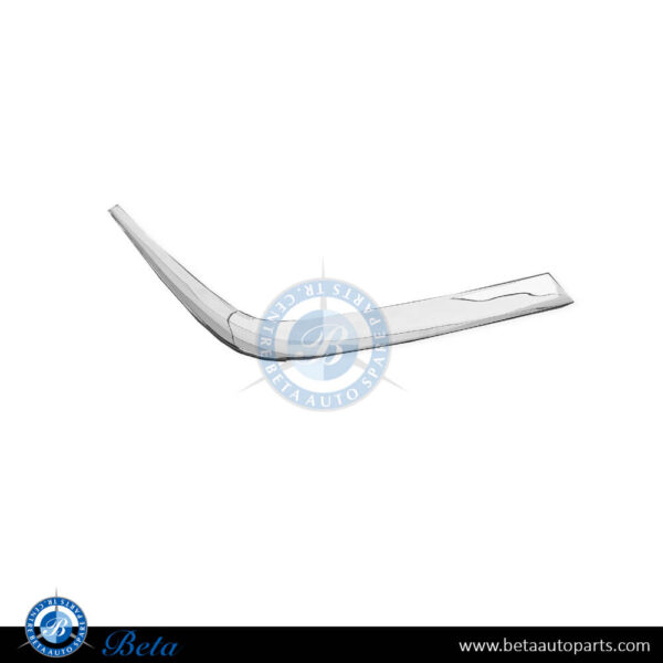 Mercedes C-Class W202 (1997-2000), Front Bumper Moulding - Chrome (Right), Taiwan, 2028851074
