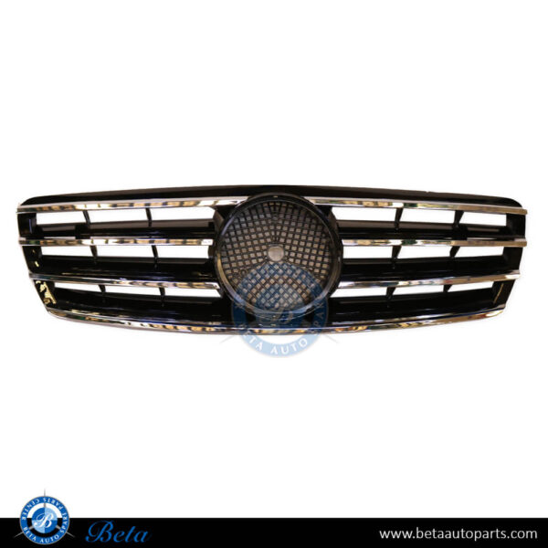 Mercedes C-Class W203 (2001-2007), Radiator Grille (Black), China