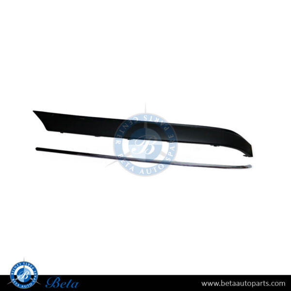 Mercedes C-Class W203 (2001-2007), Rear Bumper Strip with Moulding Elegance (Left), Taiwan, 2038852721