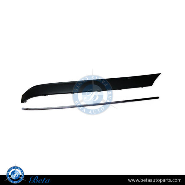 Mercedes C-Class W203 (2001-2007), Rear Bumper Strip with Moulding Elegance (Right), Taiwan, 2038852821