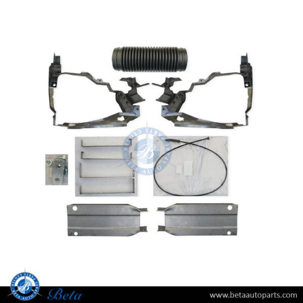 Mercedes C-Class W204 (2011-2014), Headlamp Frames AMG C63, Taiwan, 2046202191 / 2046202291