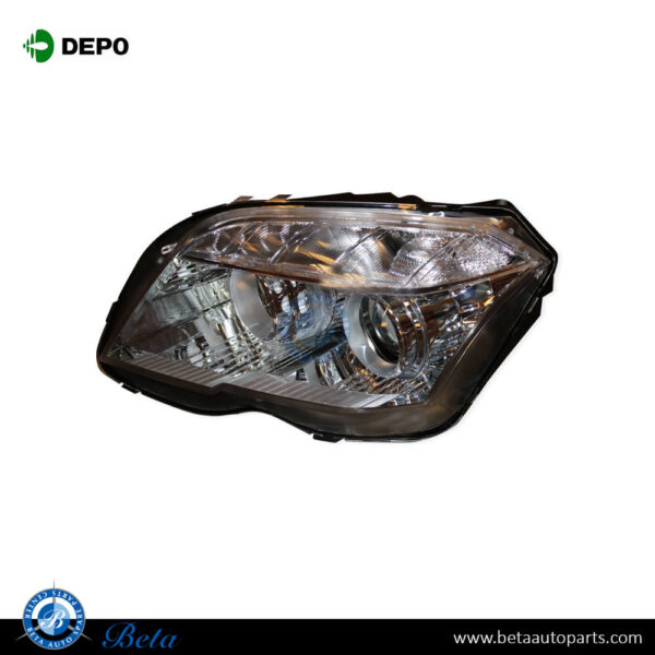Mercedes GLK-Class X204 (2009-2011), Headlamp Normal (Left), Depo, 2048204761 / 2048206859