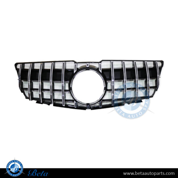 Mercedes GLK-Class X204 (2009-2011), Radiator Grille GT Look (Black and Chrome), China