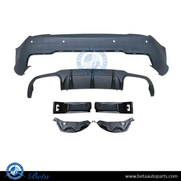 Mercedes C-Class W204 (2011-2014), Rear Bumper with PDC C63, Taiwan
