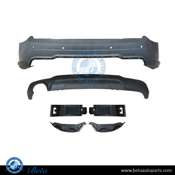 Mercedes C-Class W204 (2011-2014), Rear Bumper Normal AMG with PDC for C180-C250, Taiwan