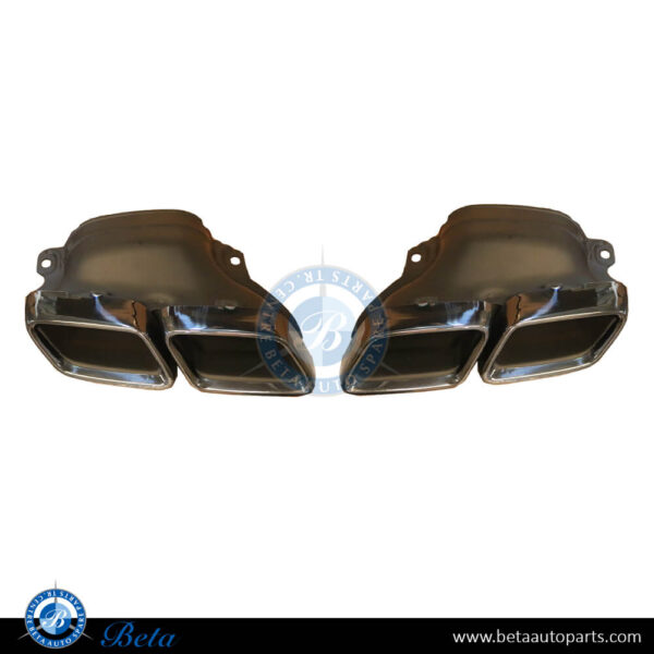 2054900727-2054900827-mercedes-exhaust-tips-amg-c63-gle63-black.jpg Mercedes W205 / W222 / C217 / W166 / C292 (2014-2020), Exhaust Tips AMG C63/GLE63/S63 (Black), China, 2054900727 / 2054900827