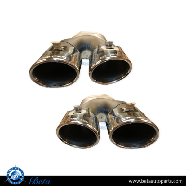 2054903903-2054904003-mercedes-c-class-glc-class-w205-c205-w253-exhaust-tips-amg-c43-glc43-silver.jpg Mercedes C-Class / GLC-Class W205 / C205 / W253 / X254 (2019-Up), Exhaust Tips AMG C43/GLC43 (Silver), China, 2054903903 / 2054904003