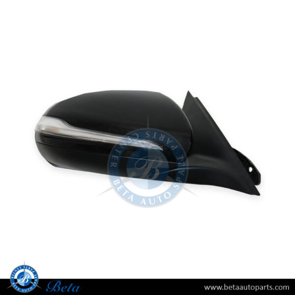 Mercedes C-Class W205 (2015-2021), Side Mirror with Folding and Blind Spot - Black (Right), China, 2058100200
