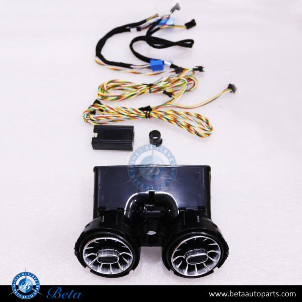 2058300701-mercedes-c-class-glc-class-w205-w253-rear-fresh-a-c-air-grille-upgrade-from-3-colors-to-64-colors.jpg Mercedes C-Class / GLC-Class W205 / W253 (2015-2019), Rear Fresh AC Air Grille Upgrade from 3 Colors to 64 Colors, China, 2058300701