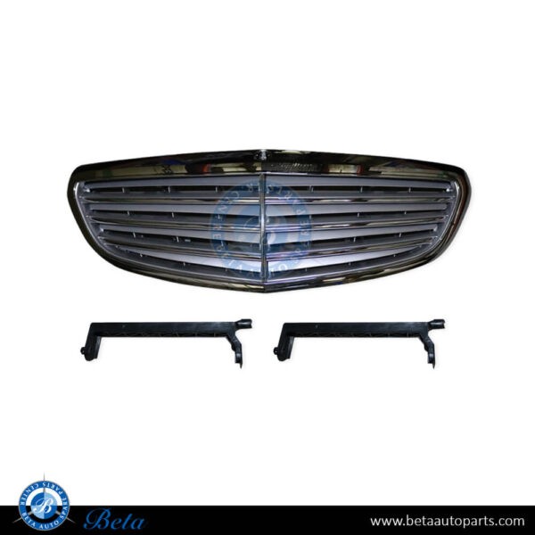 2058801583-2058802683-mercedes-c-class-w205-radiator-grille-standard-classic.jpg Mercedes C-Class W205 (2015-2018), Radiator Grille (Standard/Classic), China, 2058801583 / 2058802683