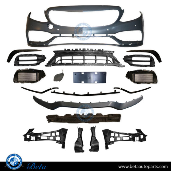 2058802240-mercedes-c-class-w205-front-bumper-c63-look-new.jpg Mercedes C-Class W205 (2019-2021), Front Bumper AMG C63 Look, China, 2058802240