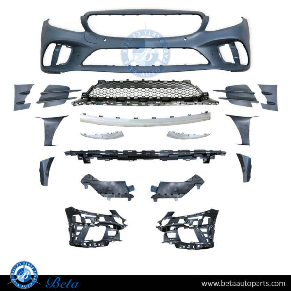 Mercedes C-Class W205 (2019-2021), Front Bumper Normal AMG with PDC, China, 2058802305