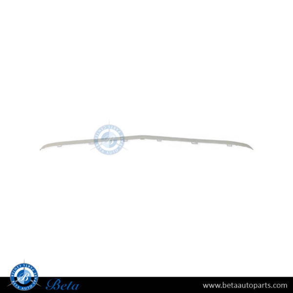 Mercedes C-Class W205 (2015-2018), Front Bumper Lower Moulding - Black (Center), Taiwan, 2058850123