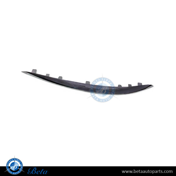 Mercedes C-Class W205 (2015-2018), Front Bumper Upper Moulding Avantgarde - Chrome (Right), China, 2058850474