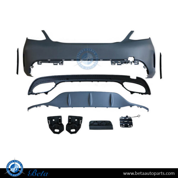 2058855938-mercedes-c-class-w205-rear-bumper-assembly-normal-amg-taiwan-parts.jpg Mercedes C-Class W205 (2015-2018), Rear Bumper Normal AMG without PDC, Taiwan, 2058855938