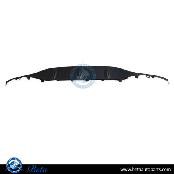 Mercedes C-Class W205 (2015-2018), Rear Diffuser Lower Trim Normal AMG (Silver), Taiwan, 2058857338