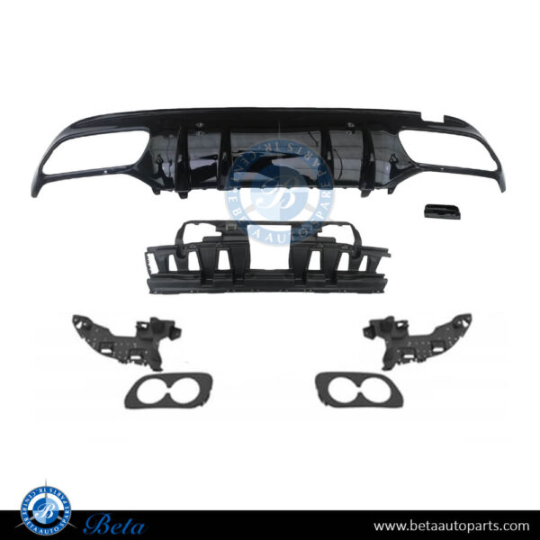 2058859238-mercedes-c-class-w205-rear-diffuser-amg-c43-black-2015.jpg Mercedes C-Class W205 (2019-2021), Rear Diffuser AMG C43 for Normal AMG (Black), China, 2058859238