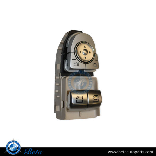 2059050302-8r73-mercedes-c-class-vito-c205-w447-master-window-switch-beige.jpg Mercedes C-Class / VITO C205 / W447 (2015-Up), Master Window Switch without Mirror Folding (Beige), China, 2059050302 / 2059057011