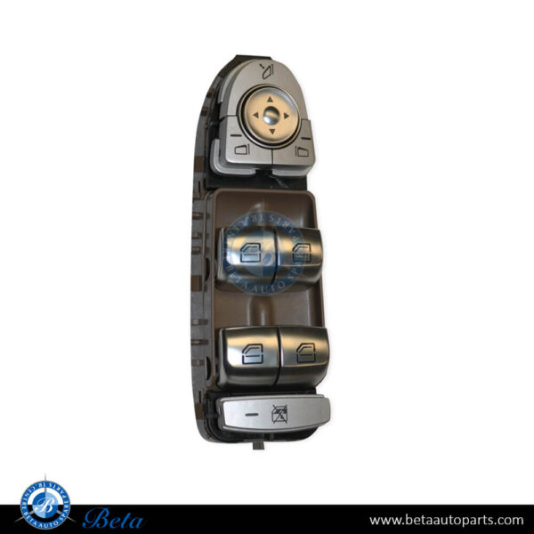 2059056811-8q54-mercedes-c-class-s-class-glc-class-w205-w222-w253-c253-master-window-switch-brown.jpg Mercedes C-Class / S-Class / GLC-Class W205 / W222 / W253 / C253 (2014-Up), Master Window Switch (Brown), China, 2059056811