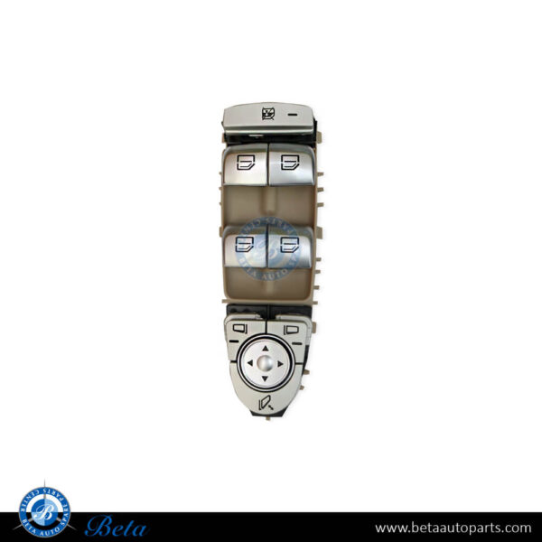 2059056811-mercedes-c-class-s-class-glc-class-w205-w222-w253-c253-master-window-switch-silky-beige.jpg Mercedes C-Class / S-Class / GLC-Class W205 / W222 / W253 / C253 (2014-Up), Master Window Switch (Silky Beige), China, 2059056811