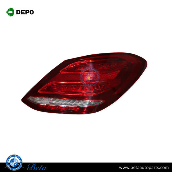 Mercedes C-Class W205 (2015-2018), Tail Lamp LED - USA Type (Left), Depo, 2059062002