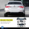 Mercedes C-Class W206 (2022-Up), Rear Bumper AMG C43 with Park Assist, China, 2068850803